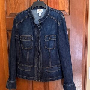 Dark blue denim jacket